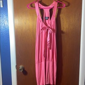 2B bebe Racer back pink dress